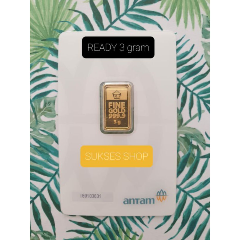 LOGAM MULIA EMAS ANTAM 3 GRAM