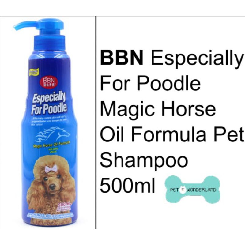 Jual BBN Shampoo Poodle Magic Horse Oil Formula 500 ML Shampoo Poodle