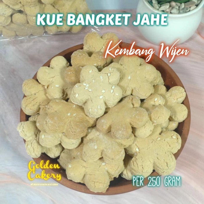 

T20R Kue Bangkit Jahe Bunga Terlaris Termurah 250Gram Ht501Gr