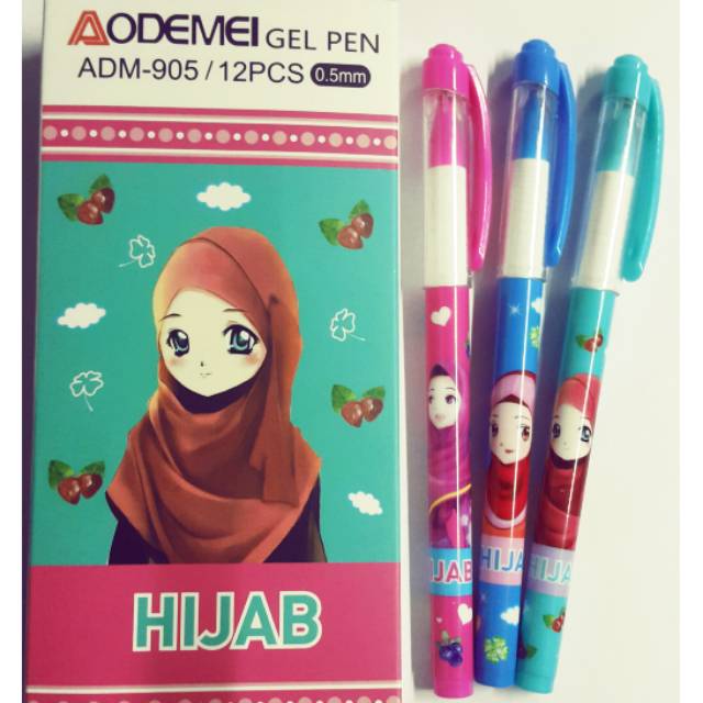

Gel pen hijab murah / gel pen unicorn murah