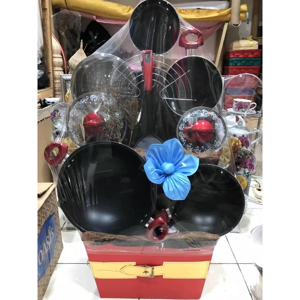 

Parcel Cooking set/ Hampers cooking set Lengkap