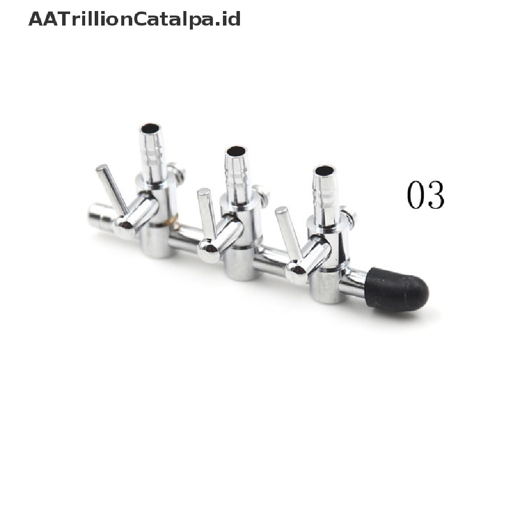 (Aatrillioncatalpa) 1pc Katup Kontrol Aliran Udara Bahan Stainless Steel Untuk Akuarium