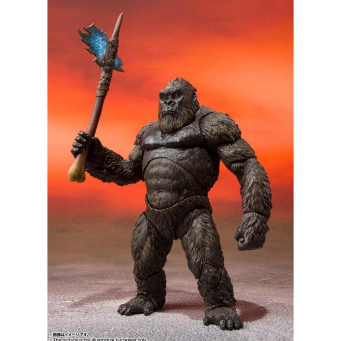 Bandai Shm S.H.Monsterarts Kong From Godzilla Vs Kong 2021