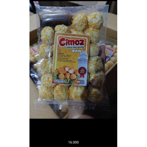 

cimoz Mozarella dengan saus pelengkap 22butir
