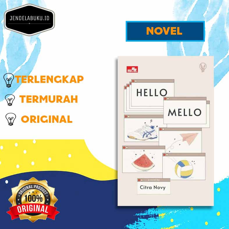 NOVEL HELLO MELLO by CITRA NOVY // BEST SELLER