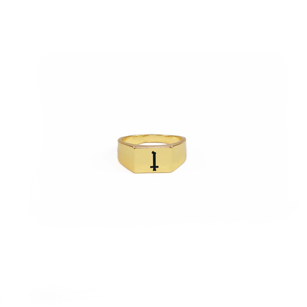 Heretic - Ring / Cincin - Gold Sword