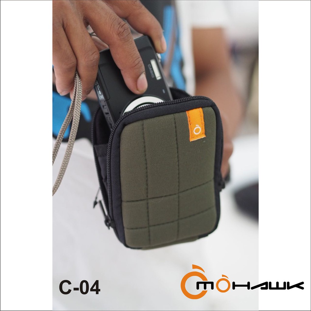 Dompet Pouch mini kamera digital/digicam/mirrorless/Harddisk MOHAWK Code C04