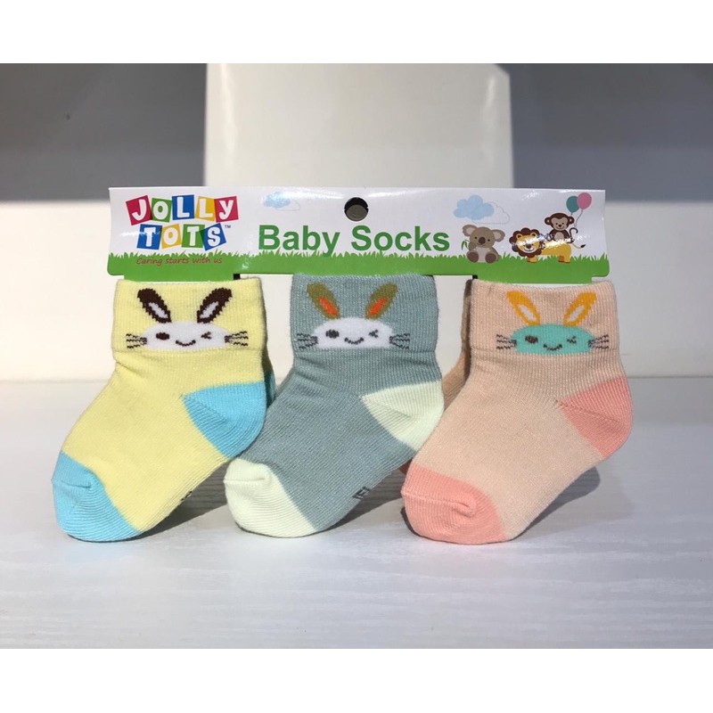 BABY K2 - BABY KAOS KAKI BOY &amp; GIRL 1 PACK ISI 3 SET KODE 00020