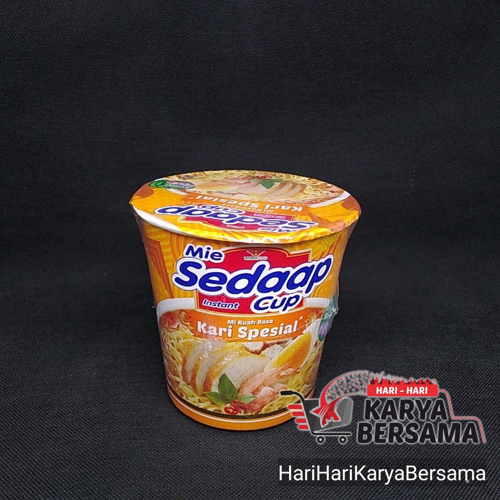 

MIE SEDAAP CUP KARI SPESIAL 81GR