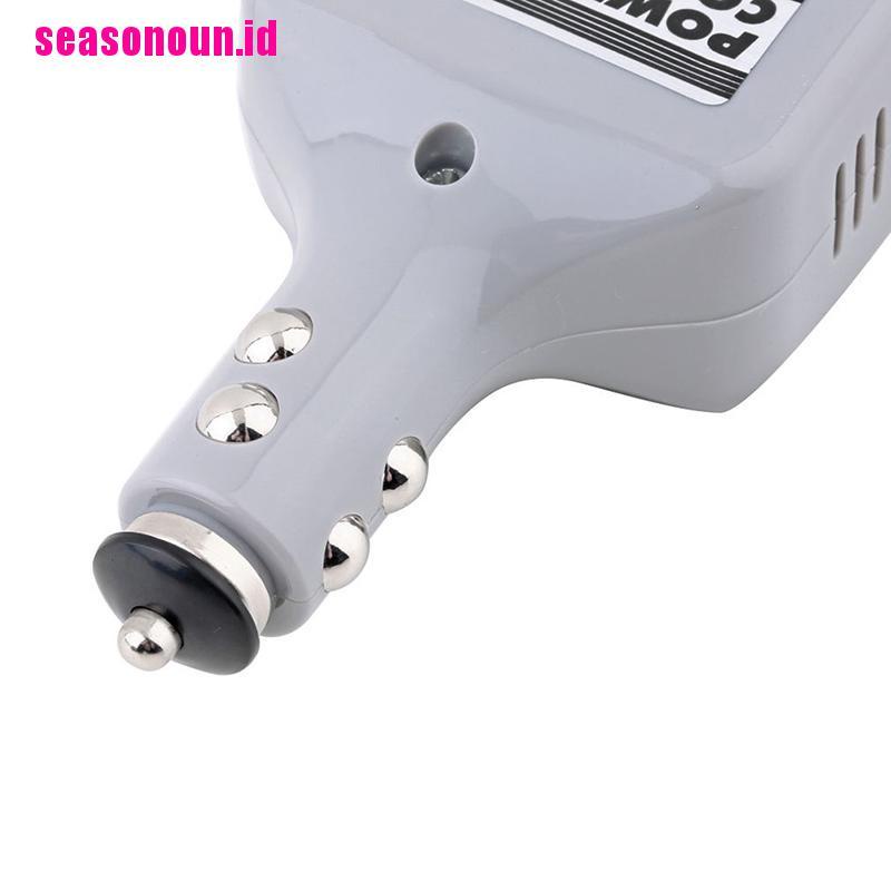 (seasonoun) Adaptor Converter Inverter DC 12V / 24V Ke AC 220V Untuk Mobil