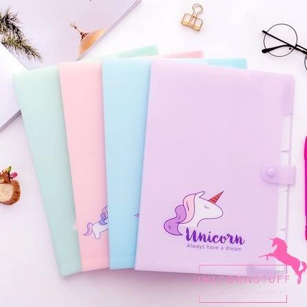 

Map Folder Unicorn A4 5 Layer/Slot Tempat Kertas Dokumen