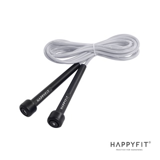 Happyfit PVC Jump Rope / Lompat Tali / Tali Skipping - Grey