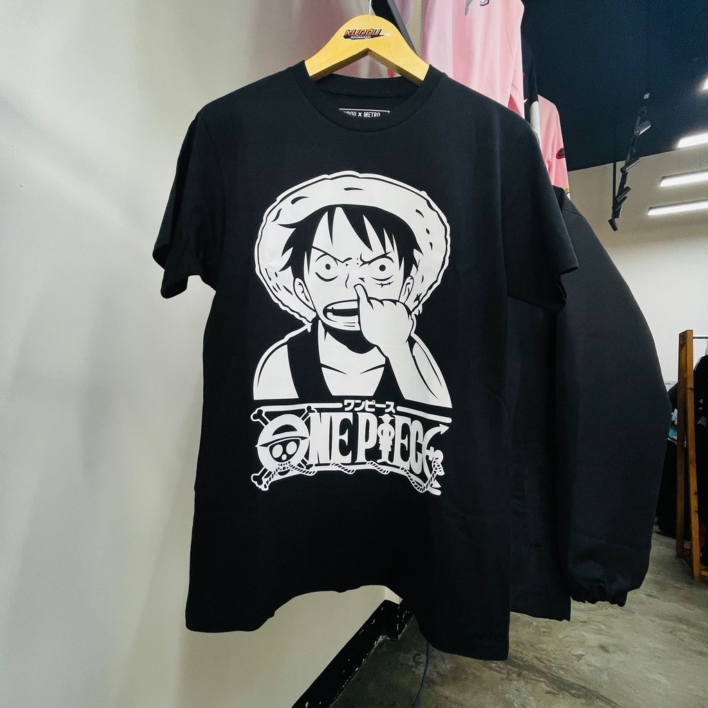 Kaos Onepiece Luffy Jiken Black