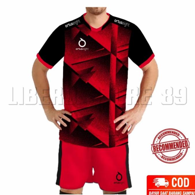 Jersey Futsal Baju Olahraga setelan futsal Ortuseight Kaos Futsal