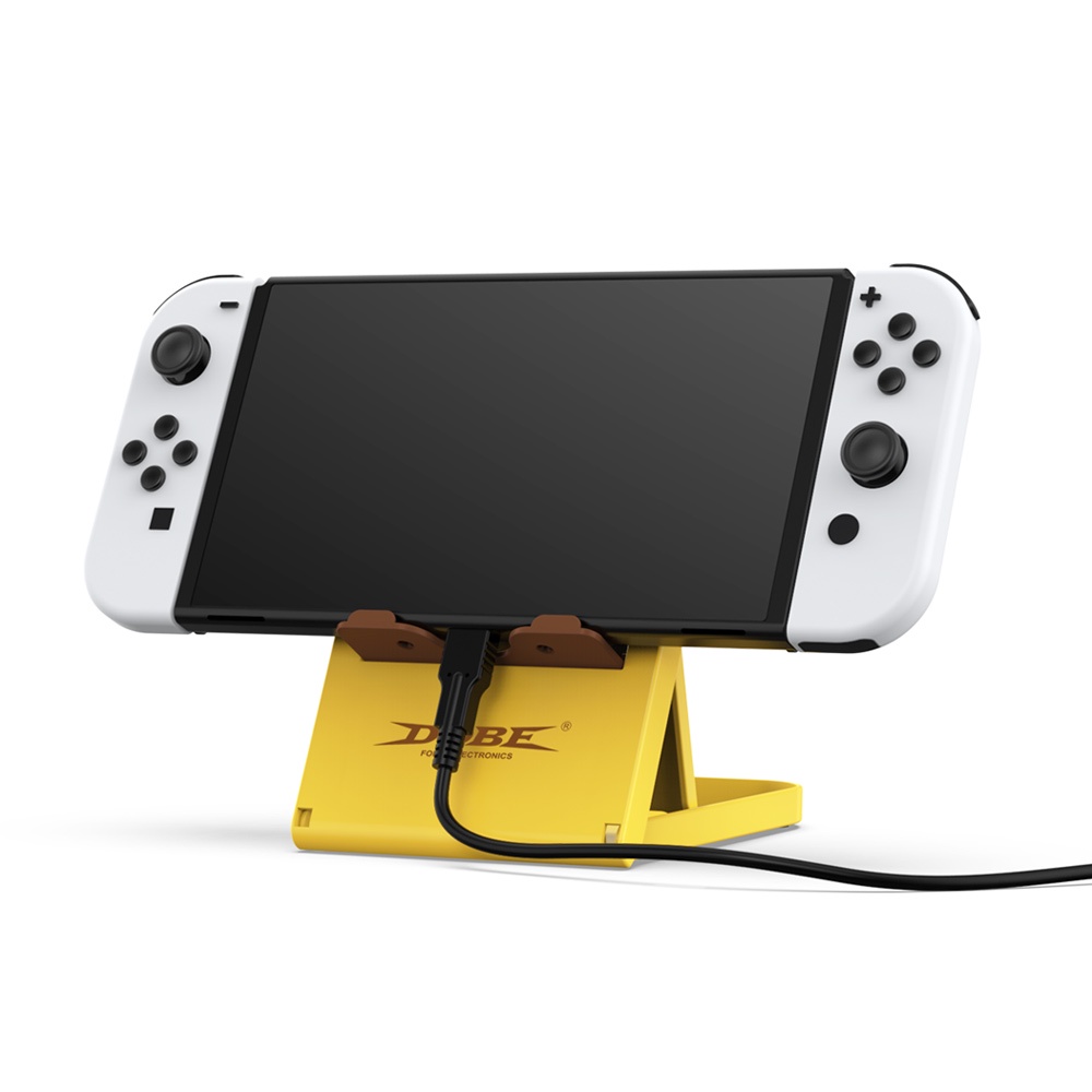 Dobe Nintendo Switch Folding Stand Playstand V1 V2 Oled Lite Yellow