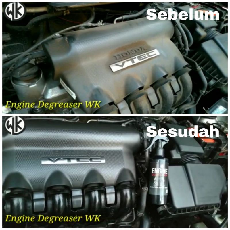 (COD )Engine degreaser WK pembersih kerak mesin mobil motor 1 liter