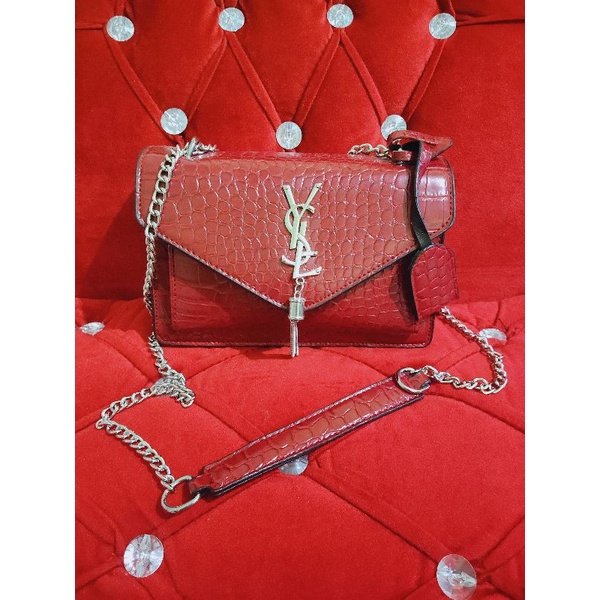 TAS IMPORT YSL CROCO
