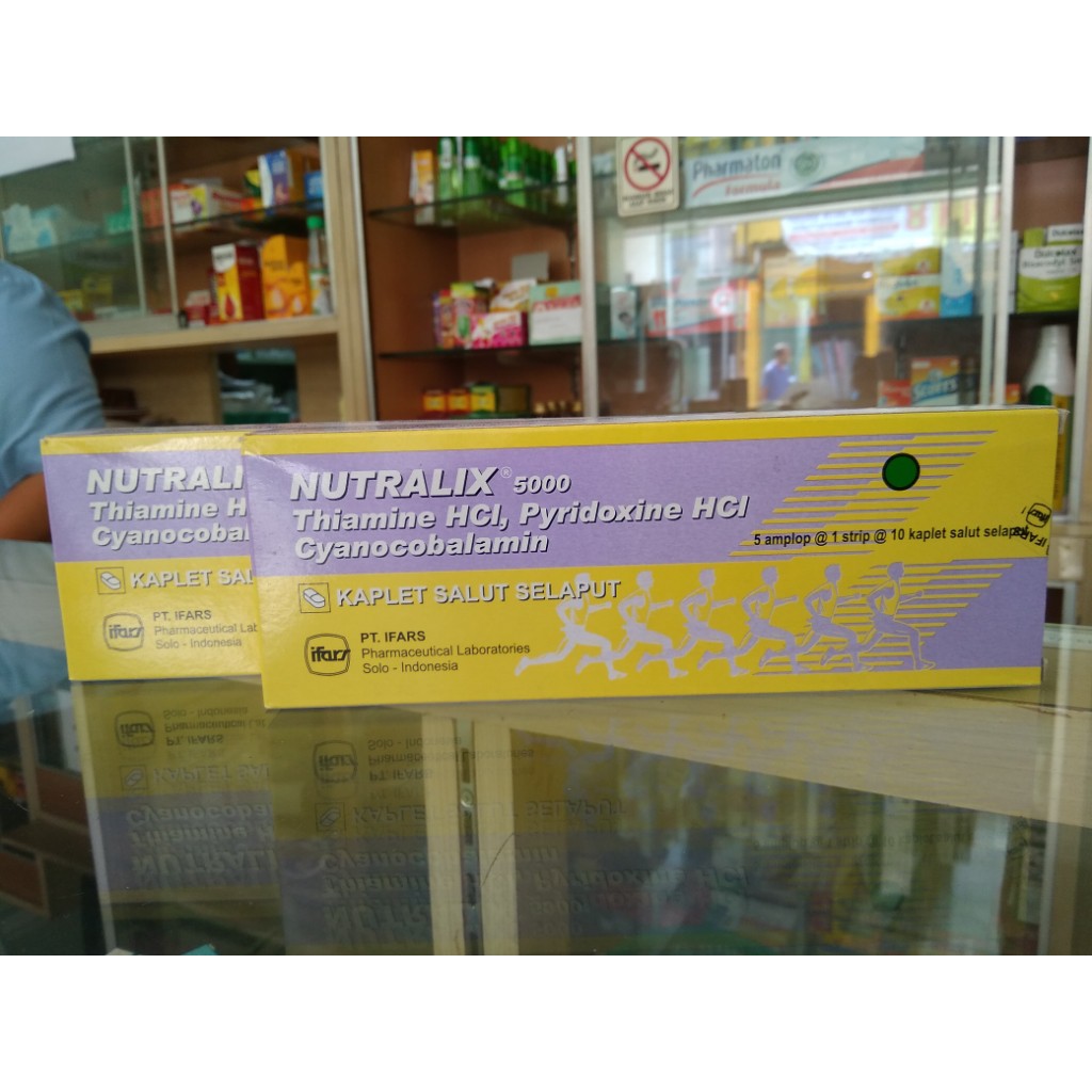 NUTRALIX 5000 B KOMPLEKS ISI 50 TABLET MENCEGAH DAN MENGOBATI PENYAKIT ...