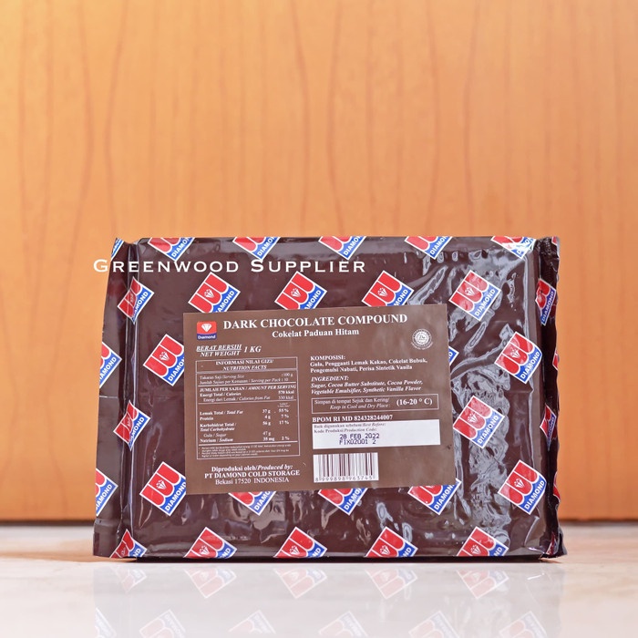

Ht62D Diamond Dark Compound Chocolate 1 Kg (Termurah) Ht5Hh