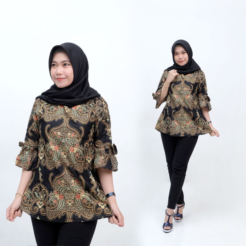 ATASAN BATIK  MOTIF MUSTOKO SERAGAM BATIK  BAJU  BATIK  