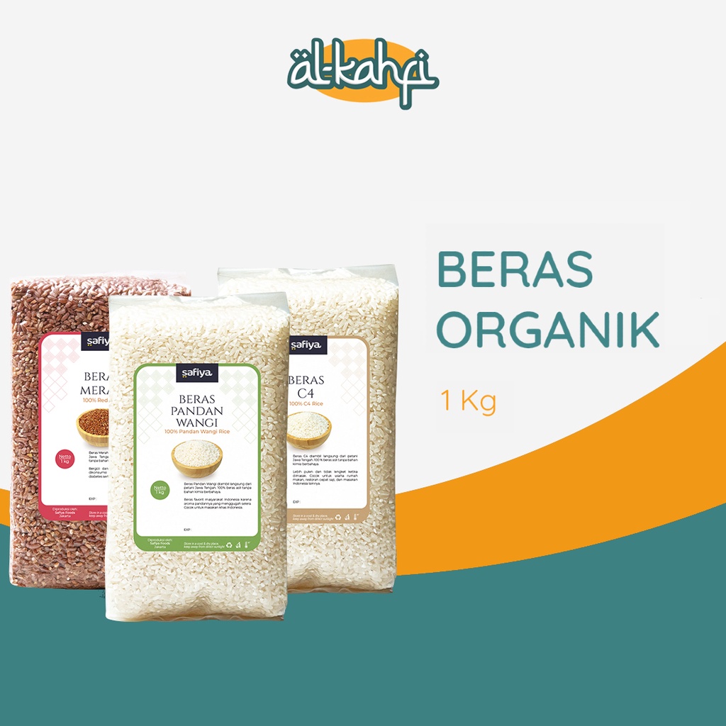 Beras Organik 1 Kg Beras Pulen dan Wangi Premium 100% Original