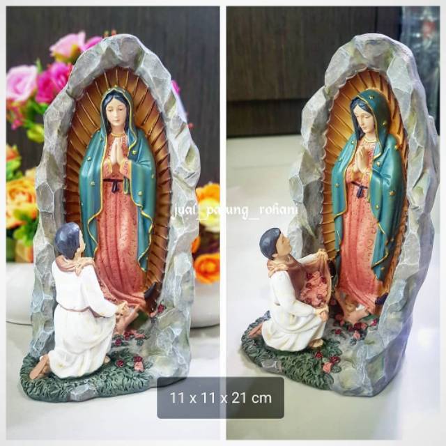 Patung Maria Guadalupe 21 cm