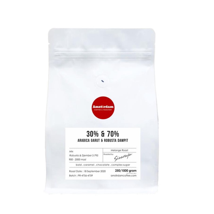 

[ COD ] Custom Blend 30 Arabica 70 Robusta 250gr MURAH Kode 285