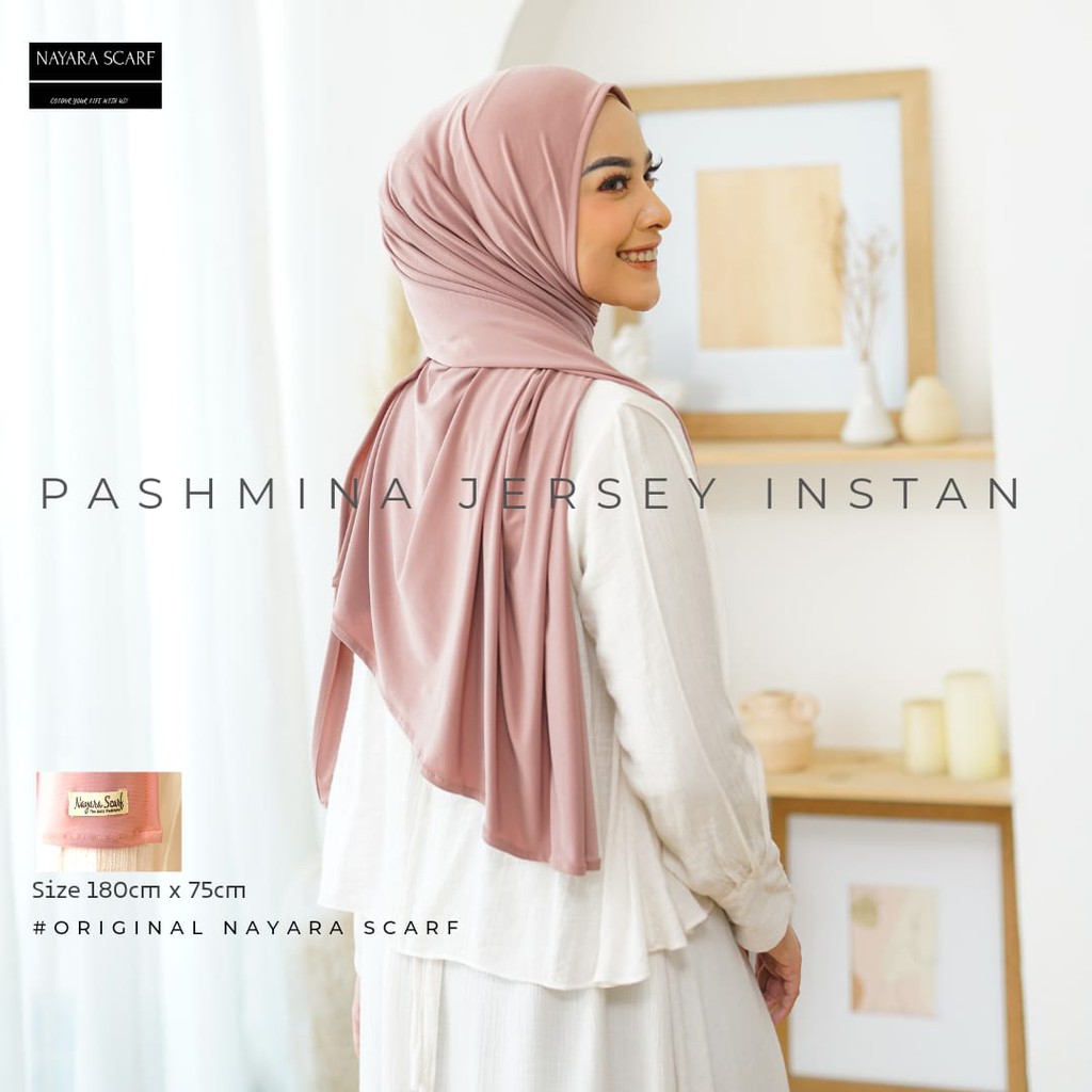 PASHMINA JERSEY INSTAN KUALITAS PREMIUM 180cm x 75cm