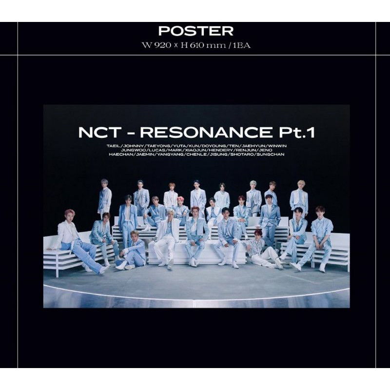 OFFICIAL POSTER KIHNO NCT 2020 RESONANCE