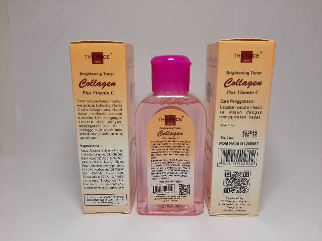 TONER COLLAGEN THE FACE BPOM 100 ML