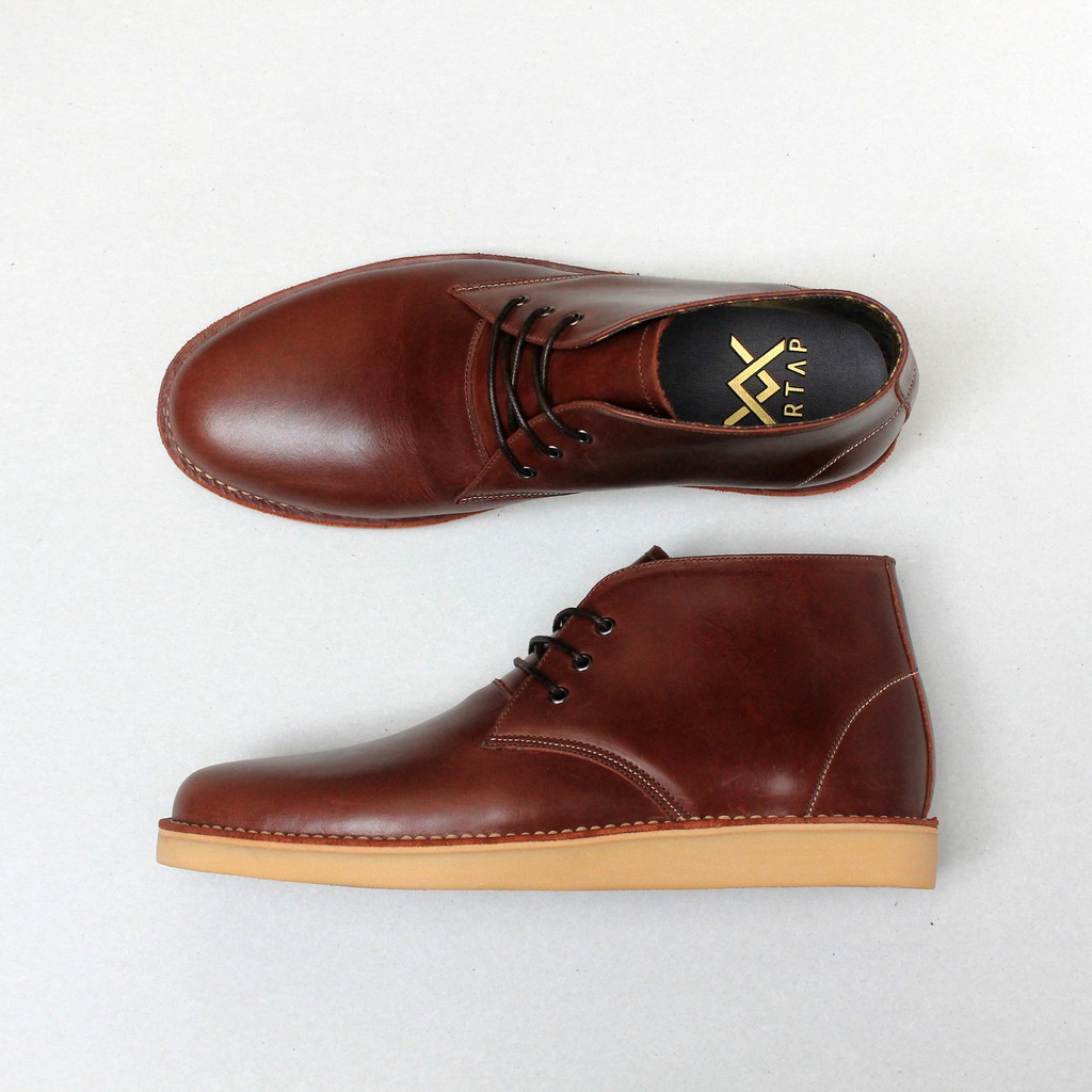 ARTAP Footwear - Sepatu Kulit Asli Pria - Kamoro PU Brown