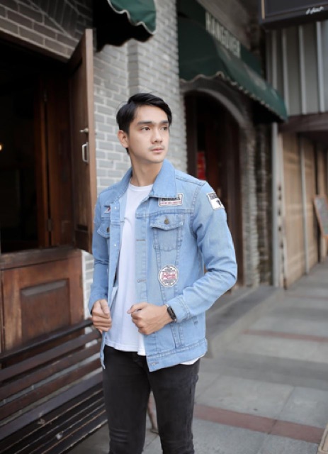 JAKET JEANS BORDIR TRENDY MASA KINI / TUNAS MEKAR