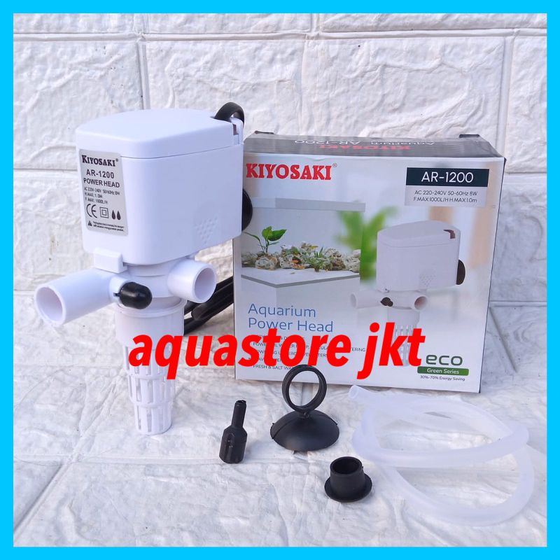 KIYOSAKI AR 1200 POMPA AQUARIUM CELUP KIYOSAKI 1200 POMPA KOLAM IKAN AQUARIUM AQUASCAPE