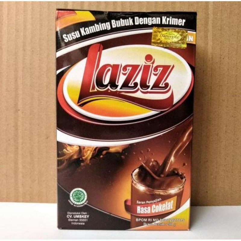 

Susu Kambing Etawa Laziz Coklat | Susu Plus Krimer 200 gram