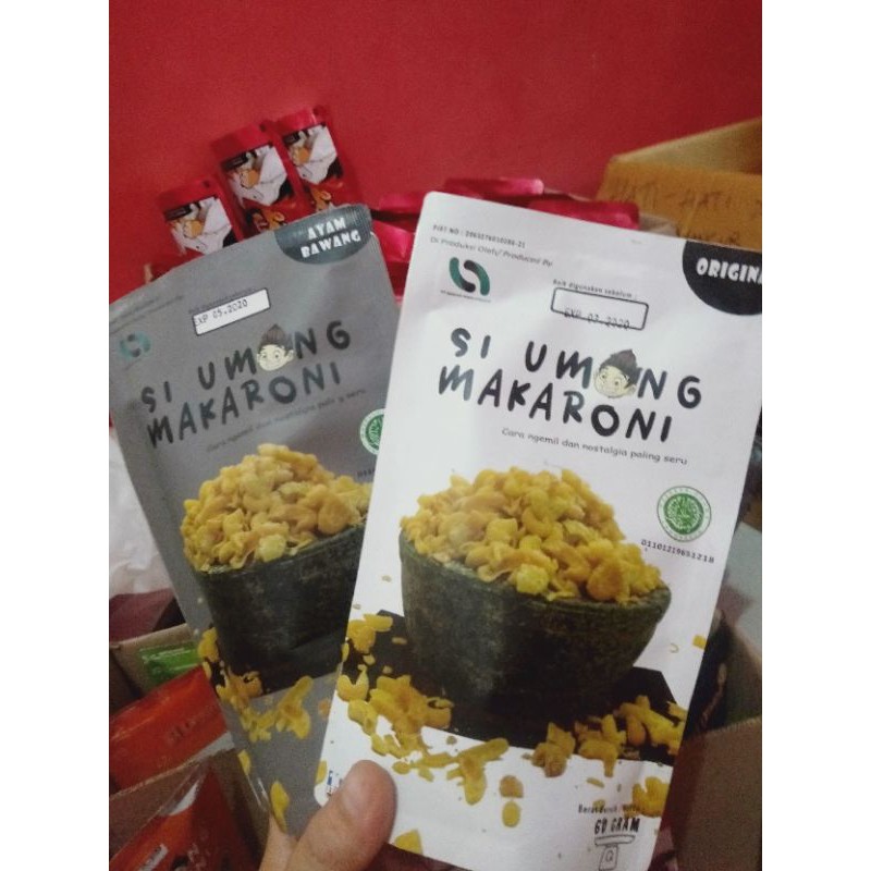 

MAKARONI SI UMANG/ VARIAN RASA/PACKING AMAN BGT