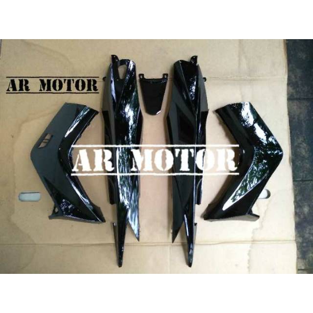 SAYAP DAN BODY BELAKANG JUPITER MX LAMA / OLD HITAM Cover Body Halus Jupiter Mx Lama Cover Body Kasa