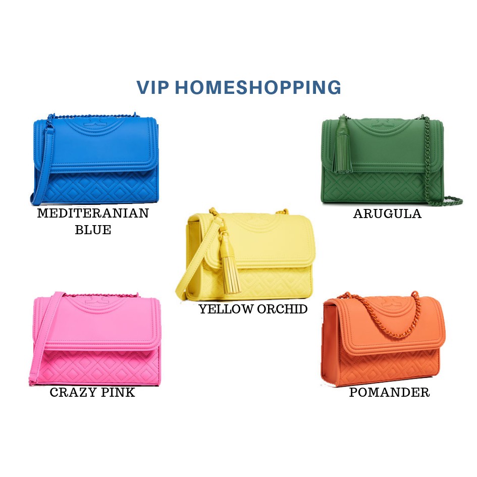 Tas Wanita Tory Burch Small Matte Fleming Convertible Original