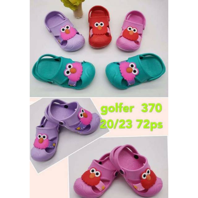 Sandal Bayi Dili Elmo