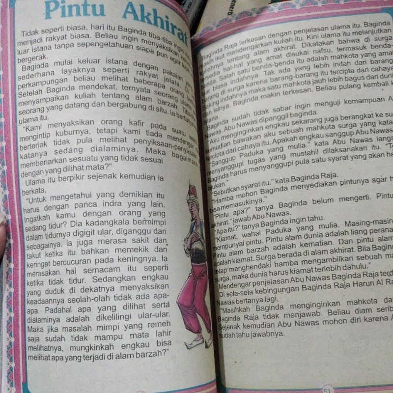 buku kumpulan kisah abu nawas (15x24cm)