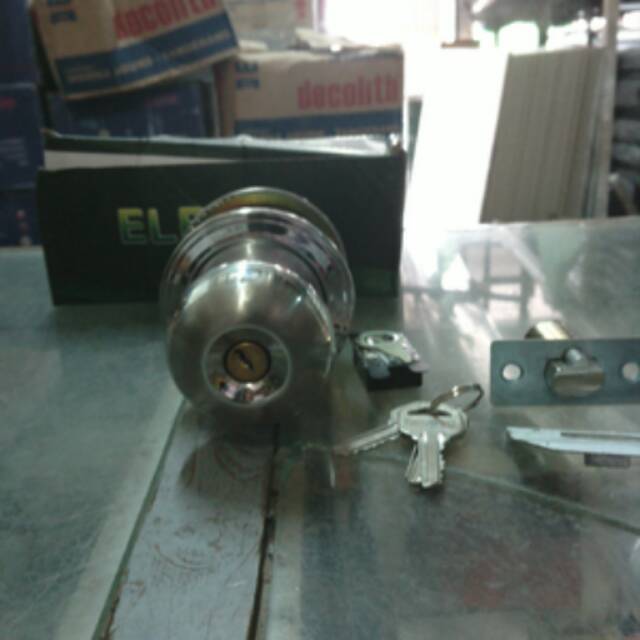 Kunci bulat pintu pvc elbrus