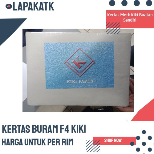 

kertas buram F4 / kertas buram folio kiki +