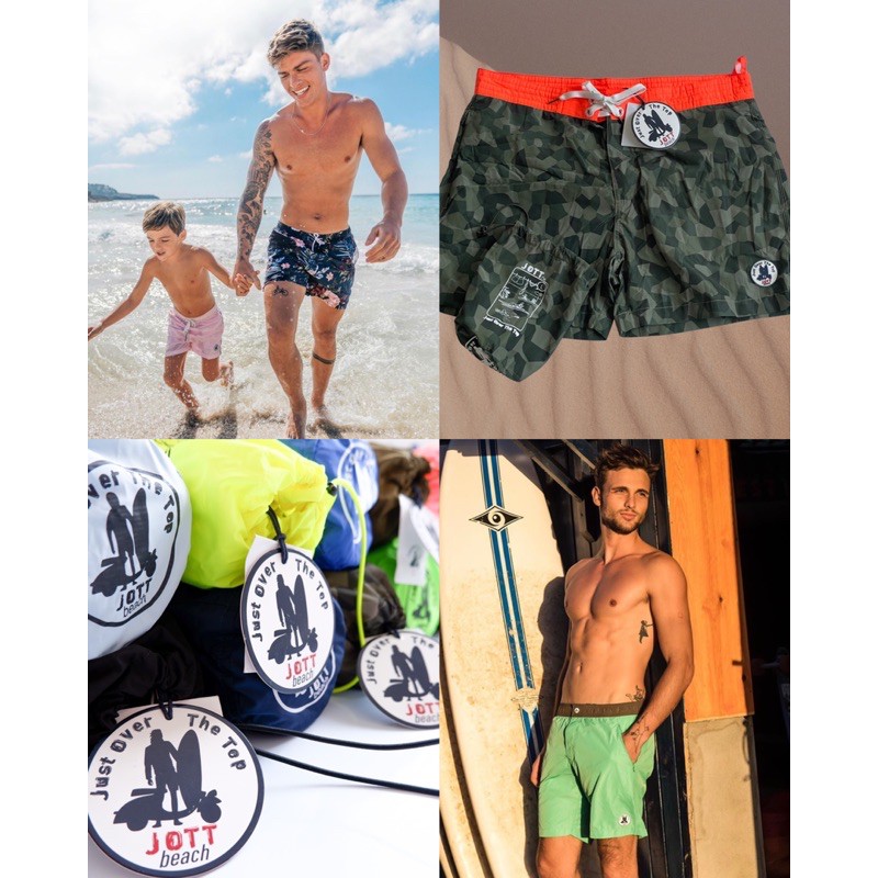 (FREE BAG) Part 2 Jott Swim & Beach Wear Short