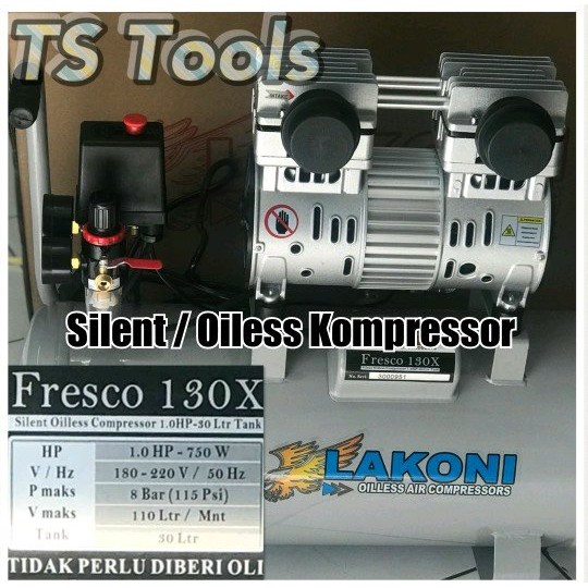 Kompressor Lakoni Fresco 130 Atau Silent Oillse Kompressor Lakoni Fresco 130