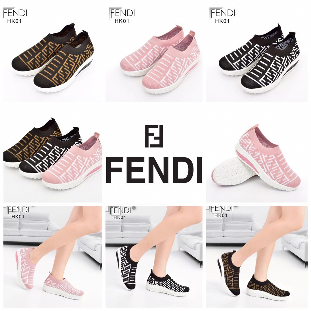 Fendi Series HK 01 DEN SEPATU IMPORT SEPATU FASHION SEPATU WANITA SEPATU BATAM