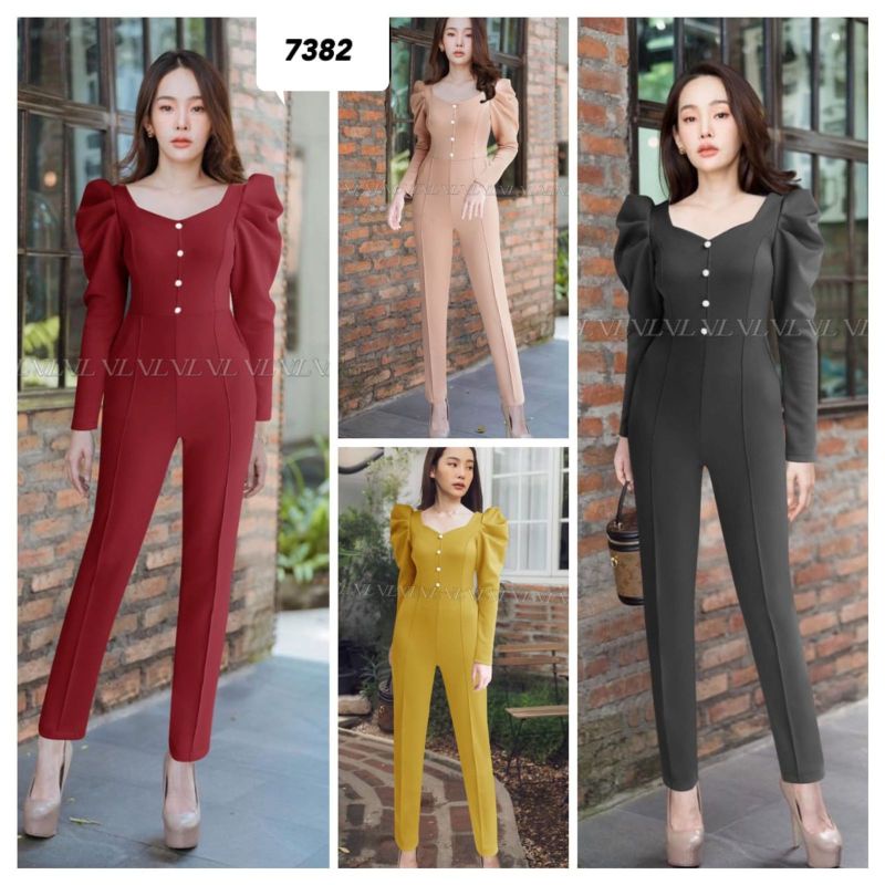 jumpsuit scuba 7382