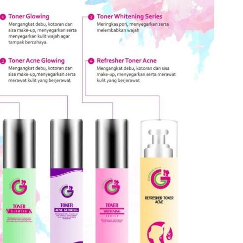 ⅎ TONER GLAFIDSYA OFFICIAL STORE TONER GLOWING TONER WHITENING TONER ACNE TONER FLEK ❆
