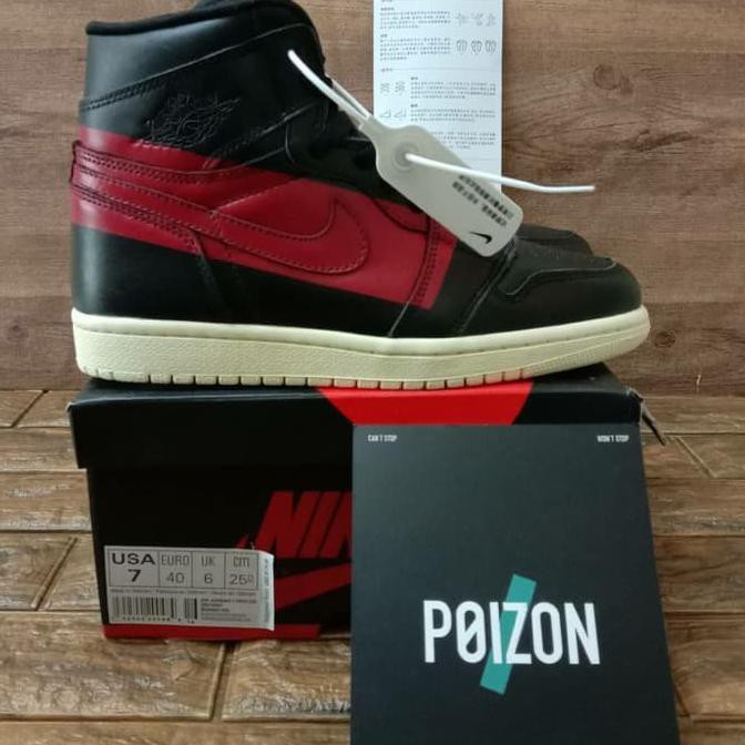 ☞❣F⚡ash Sale☀ sepatu sneakers dewasa Air jordan 1 retro high defiant couture PK ver STOK-