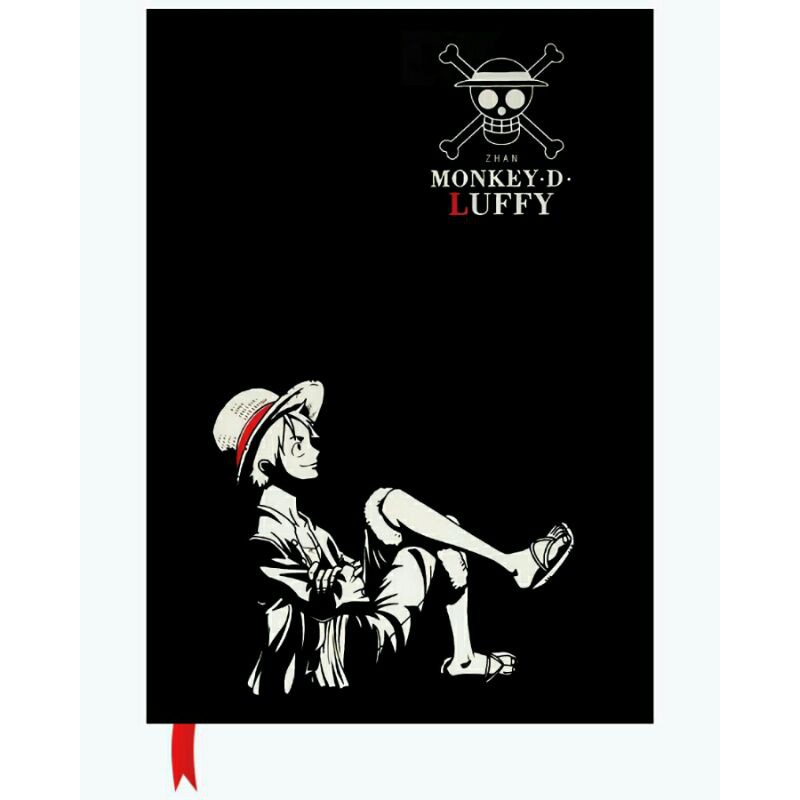 

Buku agenda anime one piece hard cover keren