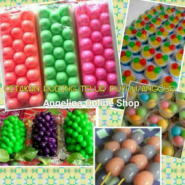 Cetakan Puding Telur Puyuh