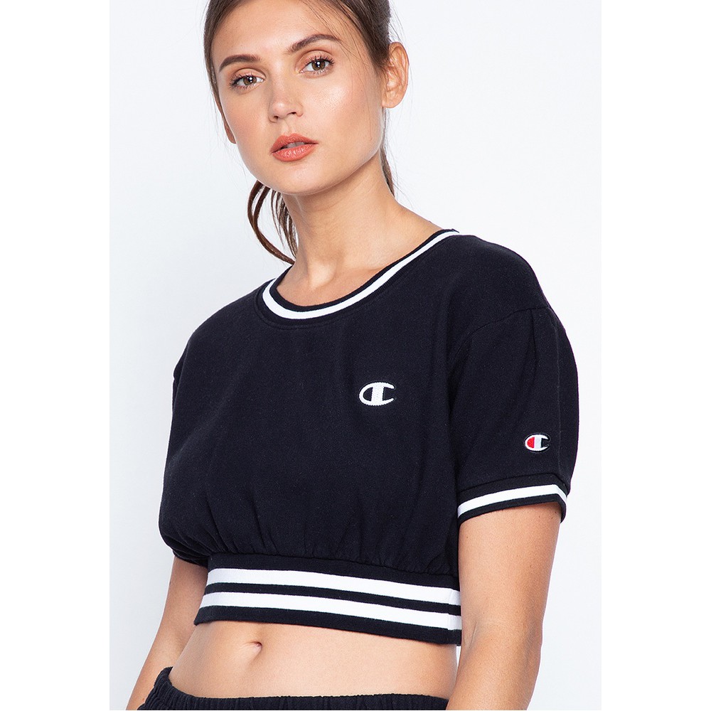 Champion cropped logo Sweatshirt ORIGINAL atasan saja